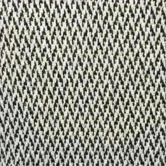 Theory Testra Two BK Elmore Knit Black/White Chevron Ankle Pants Size 10 - Picture 6 of 11